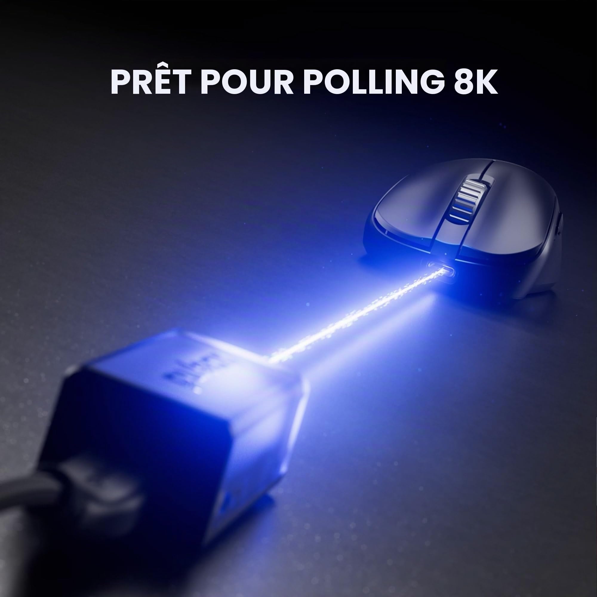 Pulsar Gaming Gears Xlite v4 ES Souris Gaming sans Fil, Mini, Noir