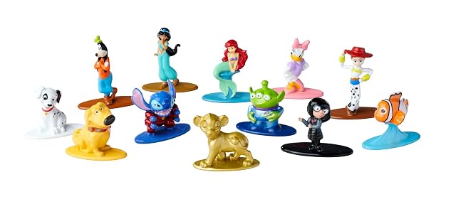 Foto 3 de 7 de Jada, Figura Sorpresa de Personaje Disney 4 cm en Metal, Serie 2