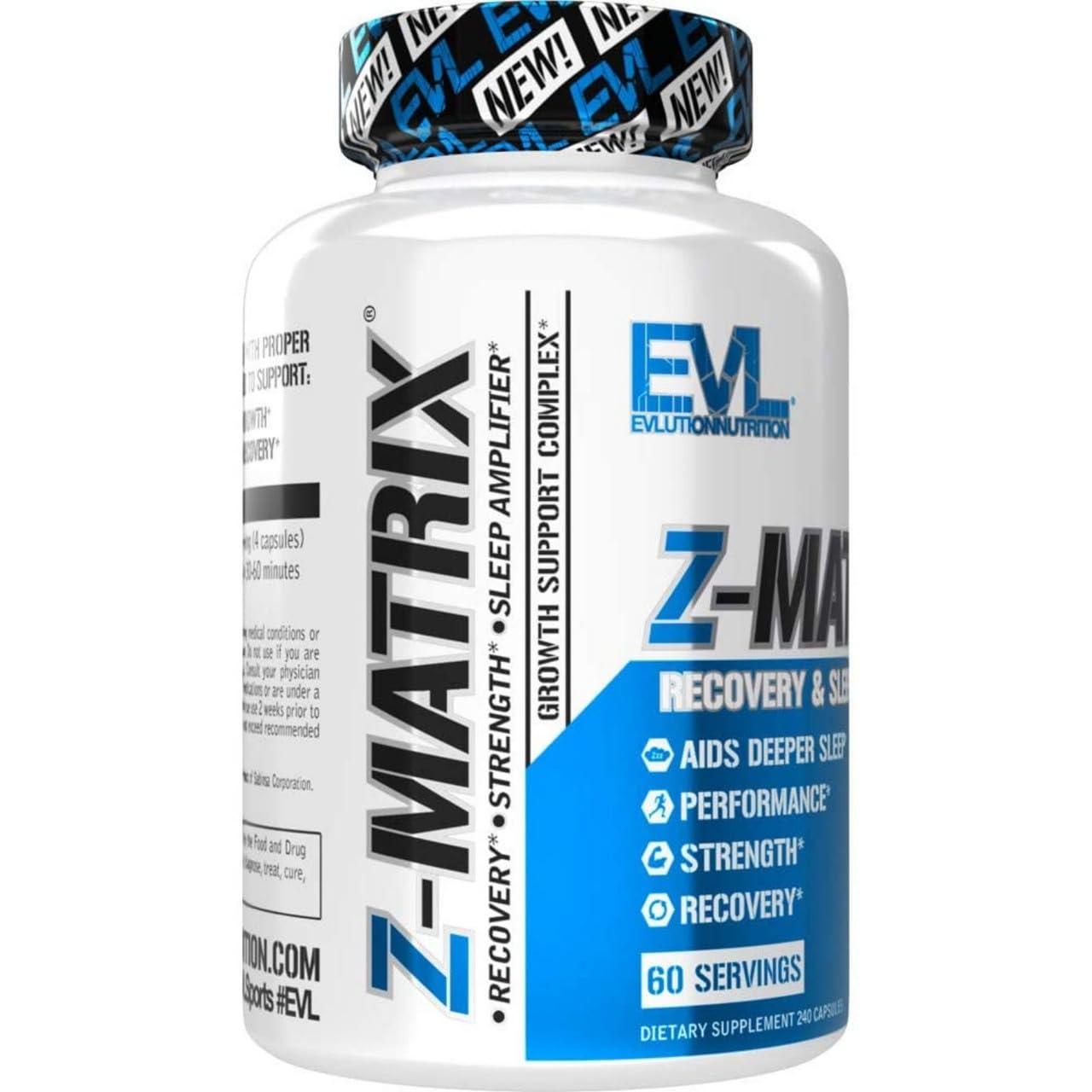 Z-Matrix®, Recovery & Sleep Complex, 240 Capsules, EVLution Nutrition