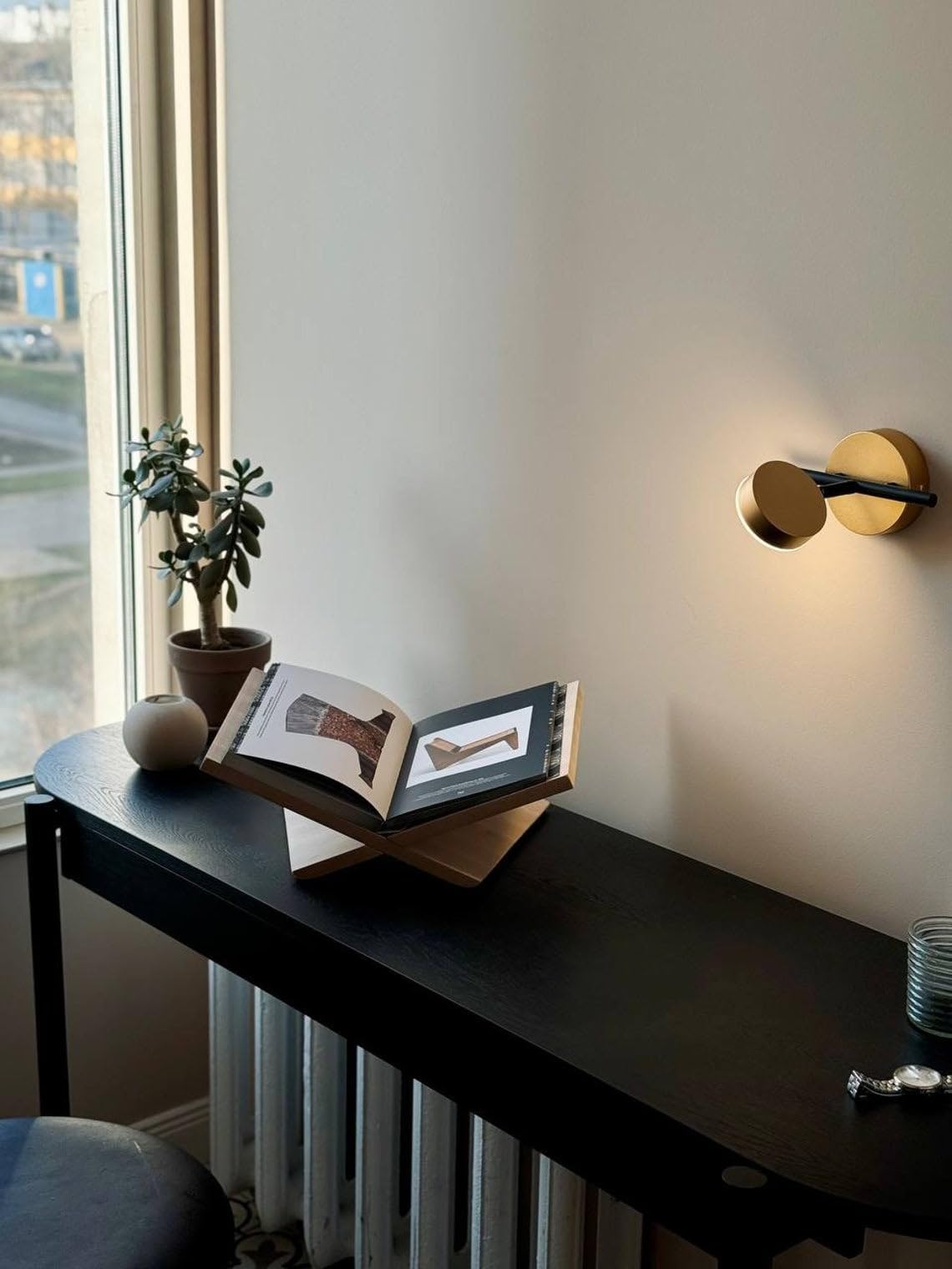 Leggio aperto per libri in legno, personalizzabile, supporto per libri di cucina, decorazione eclettica per la casa, idea regalo per gli amanti dei libri, regalo per la festa della mamma
