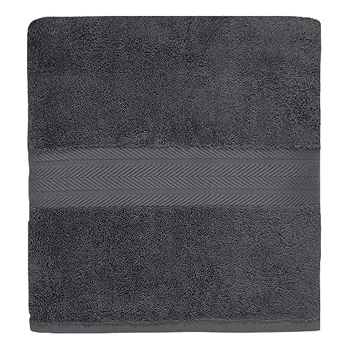Sensei Maison - Maxi Drap de Bain 550 g/m² Luxury - 100x150 cm - Ardoise