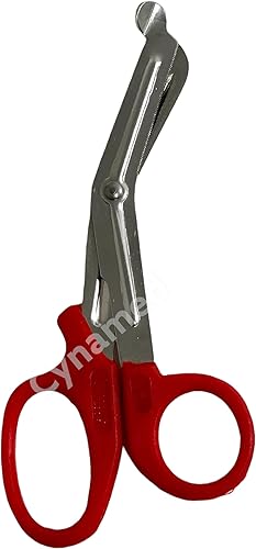 Miniatura 7 de Juego de 6 tijeras paramédicas de calidad premium, acero inoxidable de 5.5 pulgadas