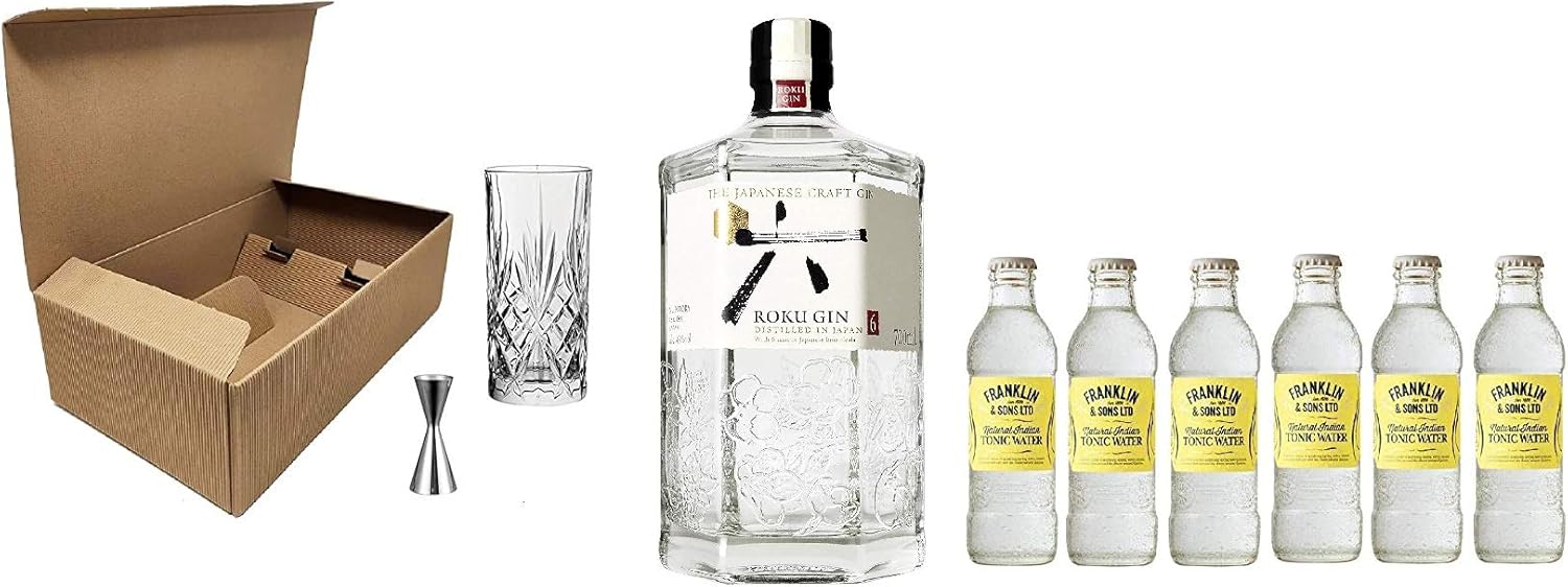 Kit Gin Tonic ROKU Ballon in Vetro + Roku Gin 43 70 cl