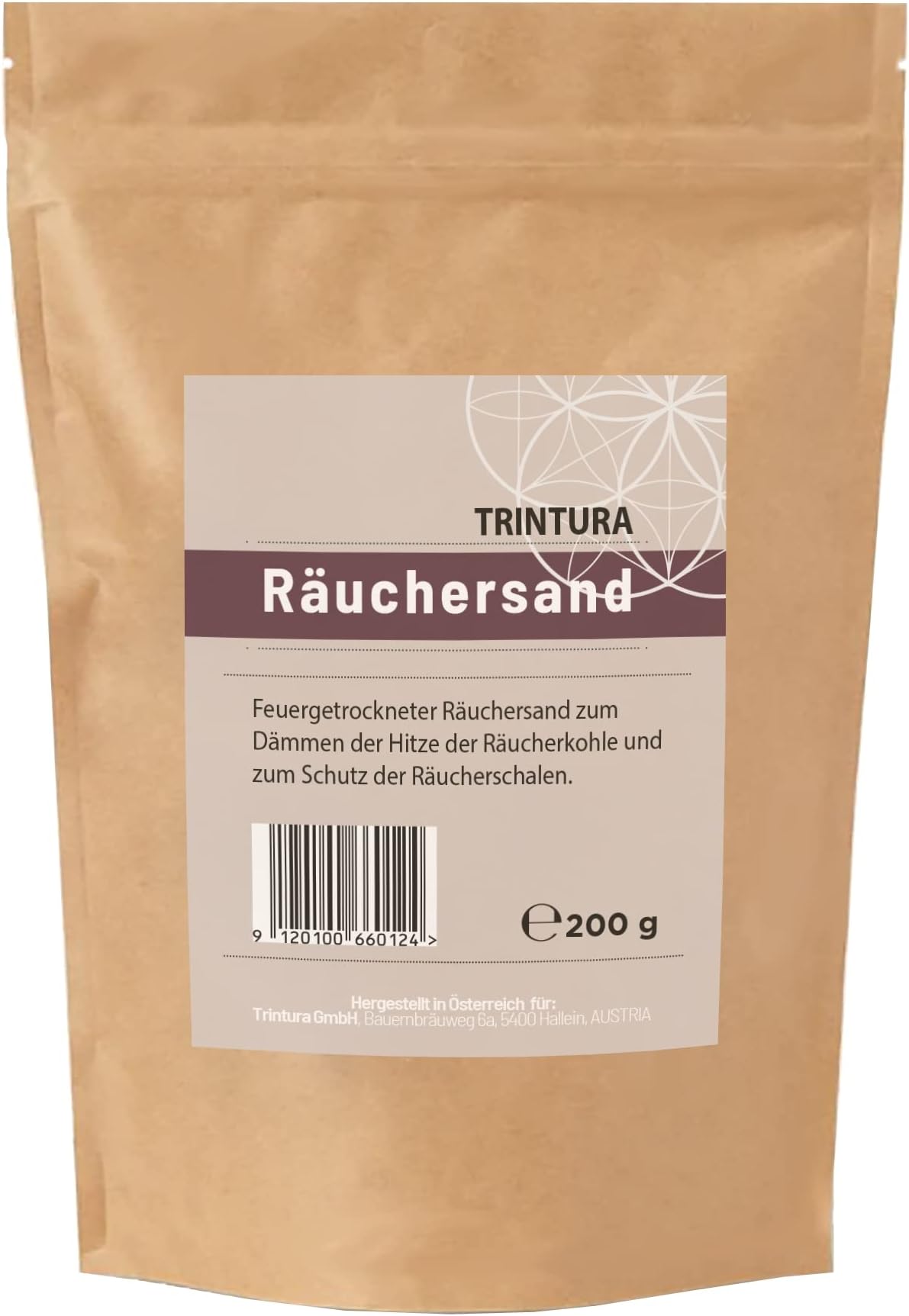 Trintura Incense Sand 200g - Fine Smoking Sand for Protecting Incense Bowls - 1 Set of 1 Piece