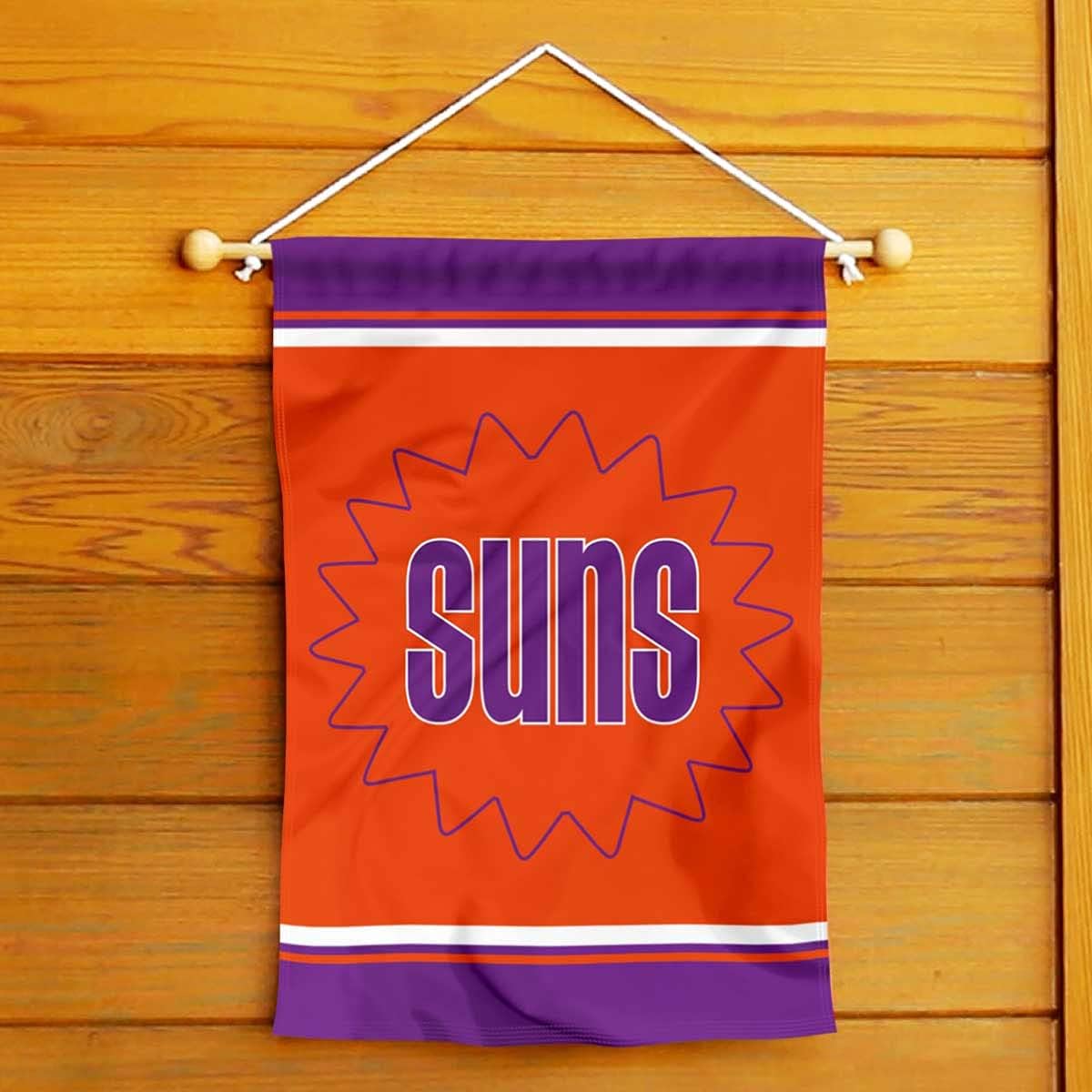 Phoenix Suns Vintage Throwback Retro Classics Double Sided Garden Flag