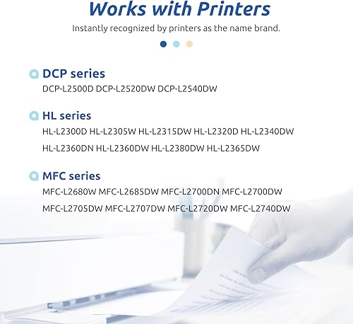 Miniatura 2 de INK E-SALE Cartucho de tóner compatible de repuesto para Brother TN660 TN630 uso para MFC-L2700DW HL-L2340DW HL-L2300D HL-L2380DW DCP-L2540DW