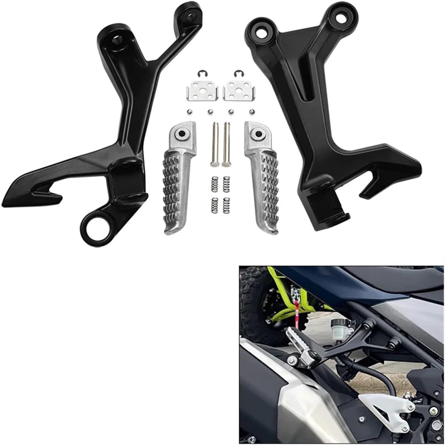 バイク用 ステップアップブラケット ZX-25R/SE ZX4R ZX4RR 専用