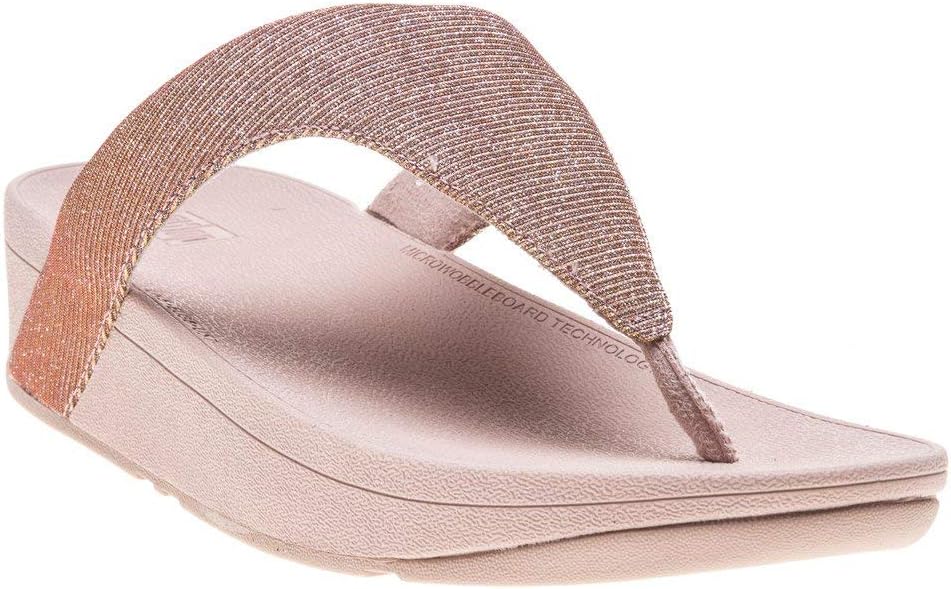 Fitflop Women's Lottie Toe Post - Holiday Glitz Open Sandals