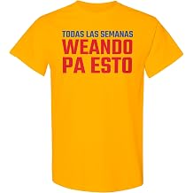 Chile Soccer Fan T-Shirt Collection, 2026 World Cup Adult Tees Crest, CHI 26, Chilenos de Corazon & Weando Styles