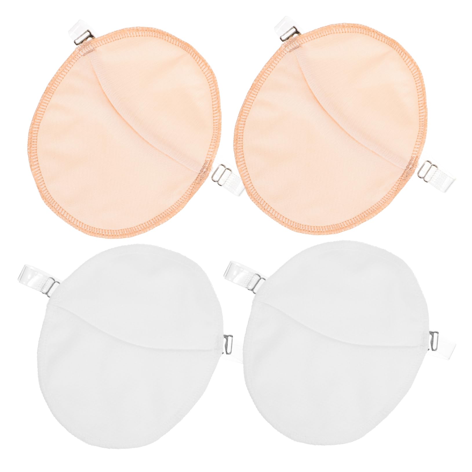 Holibanna 2 Pairs Underarm Sweat Absorbent Pads for Women Men Quick-drying Armpit Adjustable Shoulder Straps Block Summer Perspiration