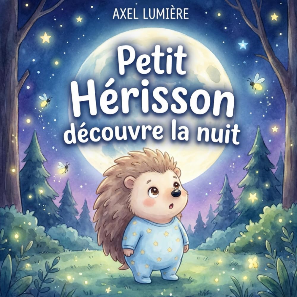 Petit Hérisson découvre la nuit: Une histoire pour ne plus avoir peur du noir (Les aventures de Petit Hérisson)