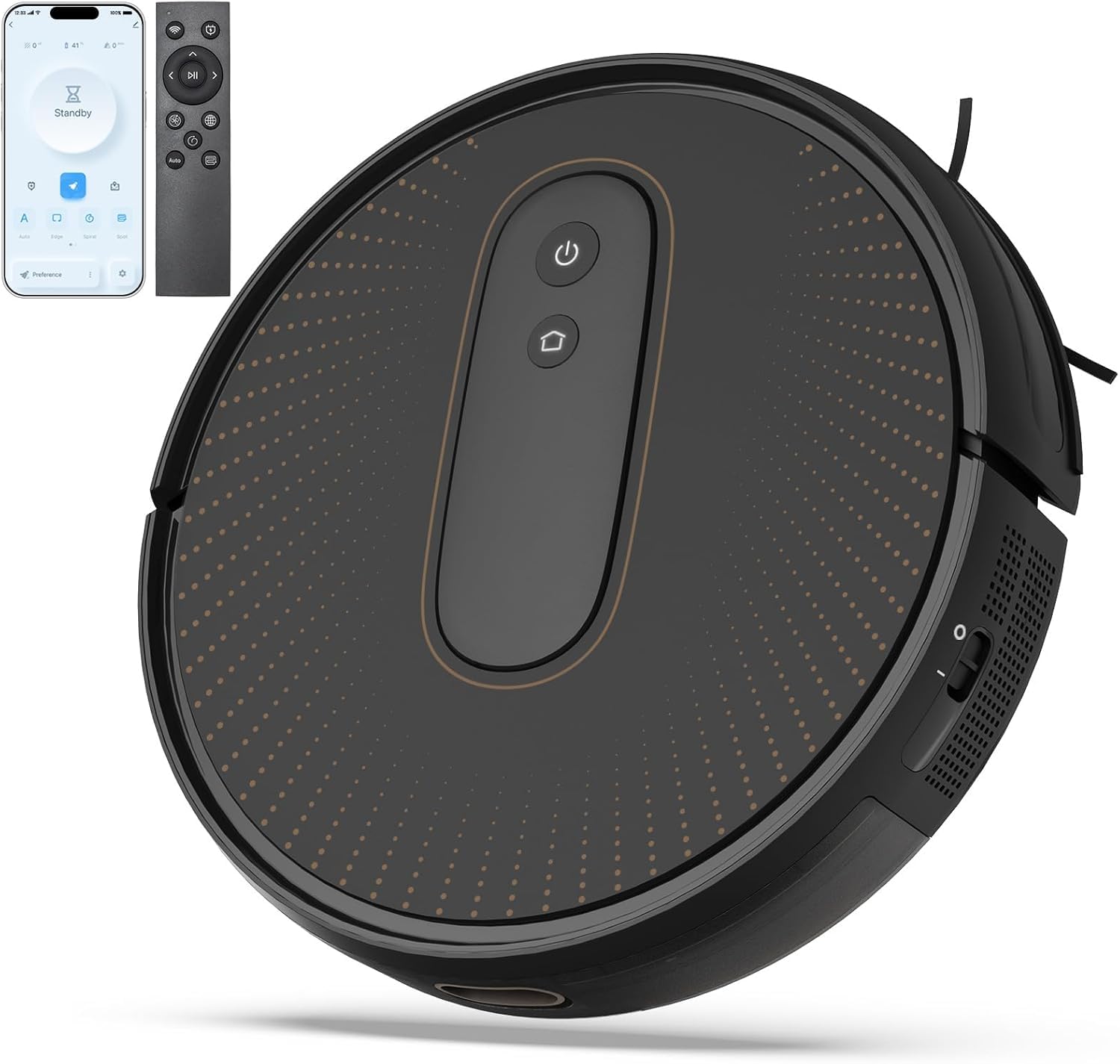 ロボット掃除機 お掃除クリーナー WiFi App対応 リモコン遠隔操作 Amazon | AIRROBO ロボット掃除機 P25B 強力吸引 2800Pa お掃除