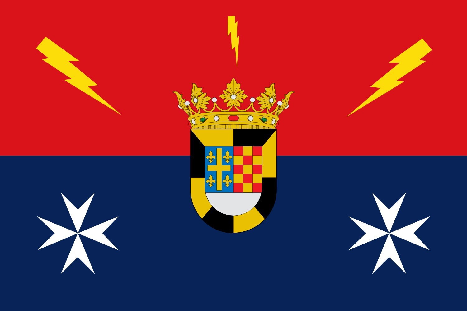 Drapeau XL Lalueza grand format 150x90 cm région de Huesca