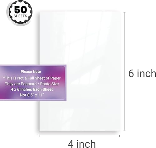 Miniatura 2 de Papel de cartulina brillante de doble cara de alta calidad, cartulina gruesa de 12 puntos, impresora de inyección de tinta, 260 GSM, alto brillo en