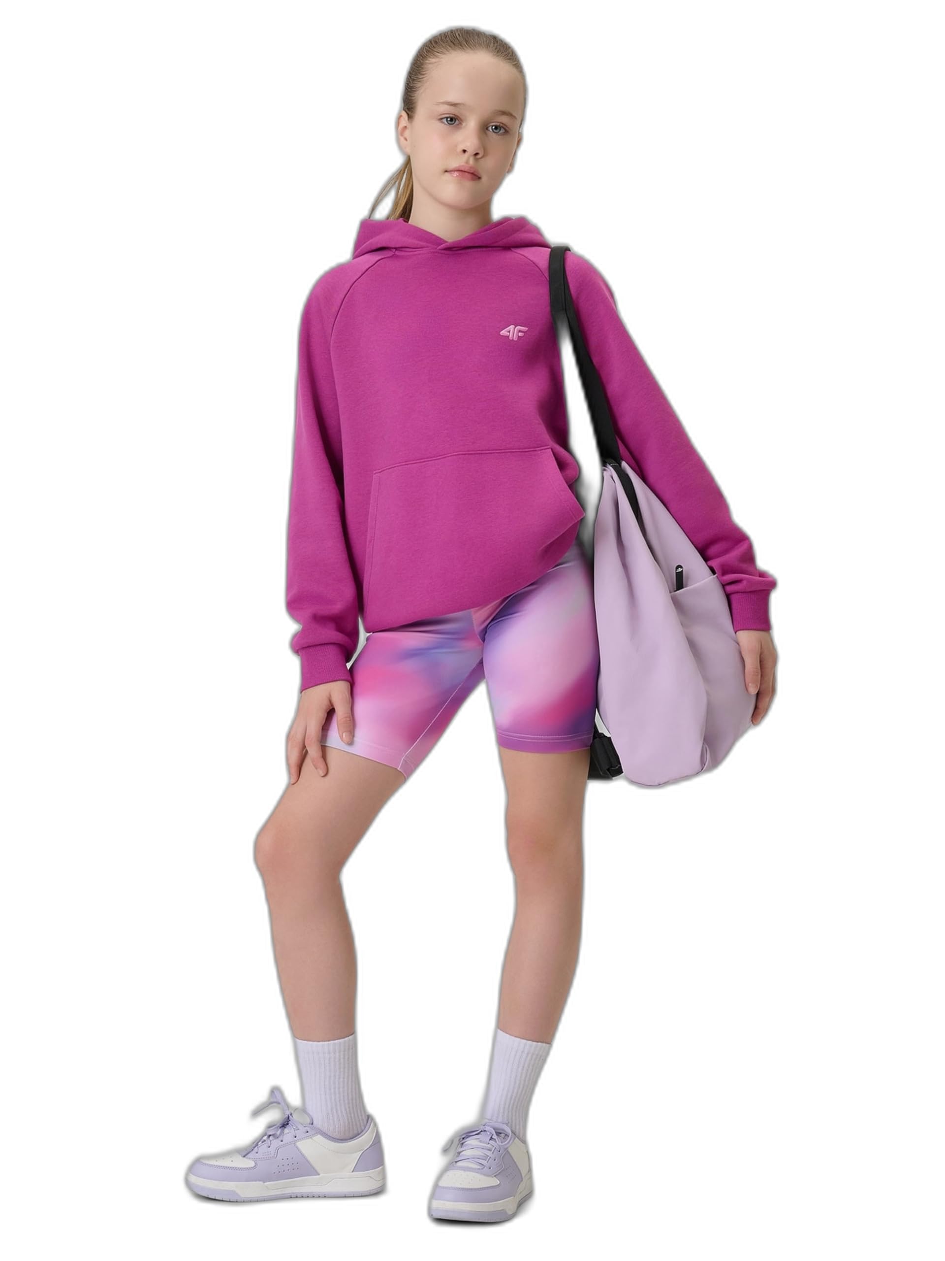4F LEGGINSY KOLARKI DZIEWCZĘCE