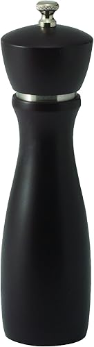 Miniatura 4 de Winco Molinillo de pimienta tradicional con acabado de roble de 18 pulgadas, marrón