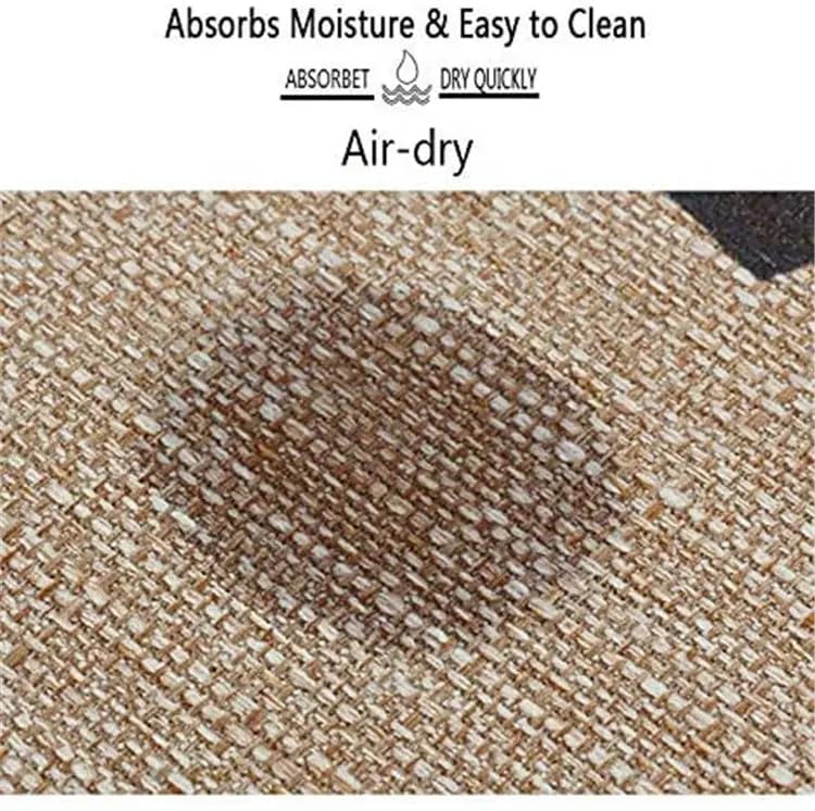 Image of Roslen Kitchen Mat for Floor Set of 2 Pcs, Waterproof Memory Foam Standing Floor Mat, Comfortable Support for Long Cooking Hours, Comfort Runner Rug Mat Carpetsfor Kitchen Hallway Balcony & Laundry
