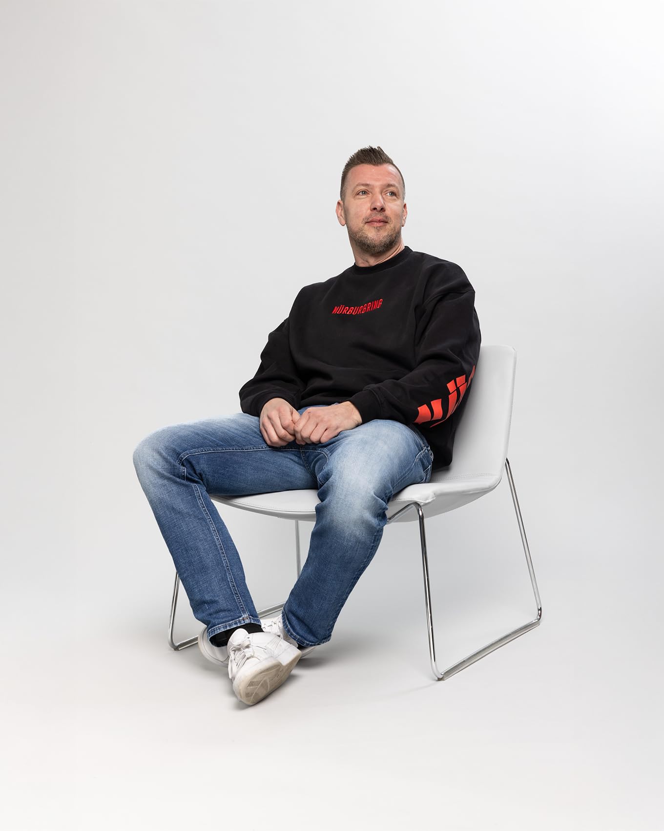 Nürburgring Herren Sweater „Scenic“ – Rundhals Sweatshirt Fans