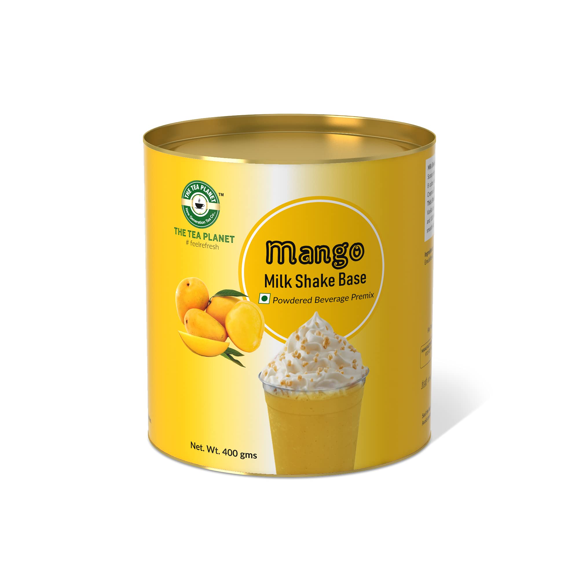 The Tea Planet Mango Thick Milkshake Mix Powder - 250gm - Image 3 thumbnail