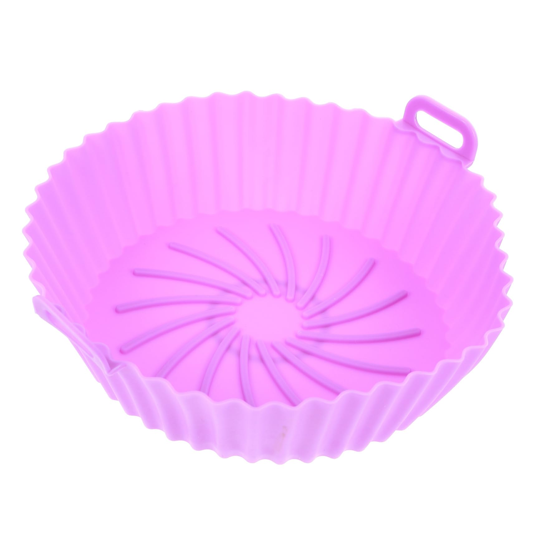 Ciieeo 3pcs Air Fryer Silicone Inner Pad with Handle Non-stick Baking Mat for -up Reusable Air Fryer Liner for Baking Bread Chips Snacks Capacity