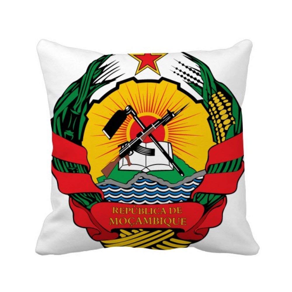 Housse de coussin Afrique Mozambique carré décoration maison et canapé