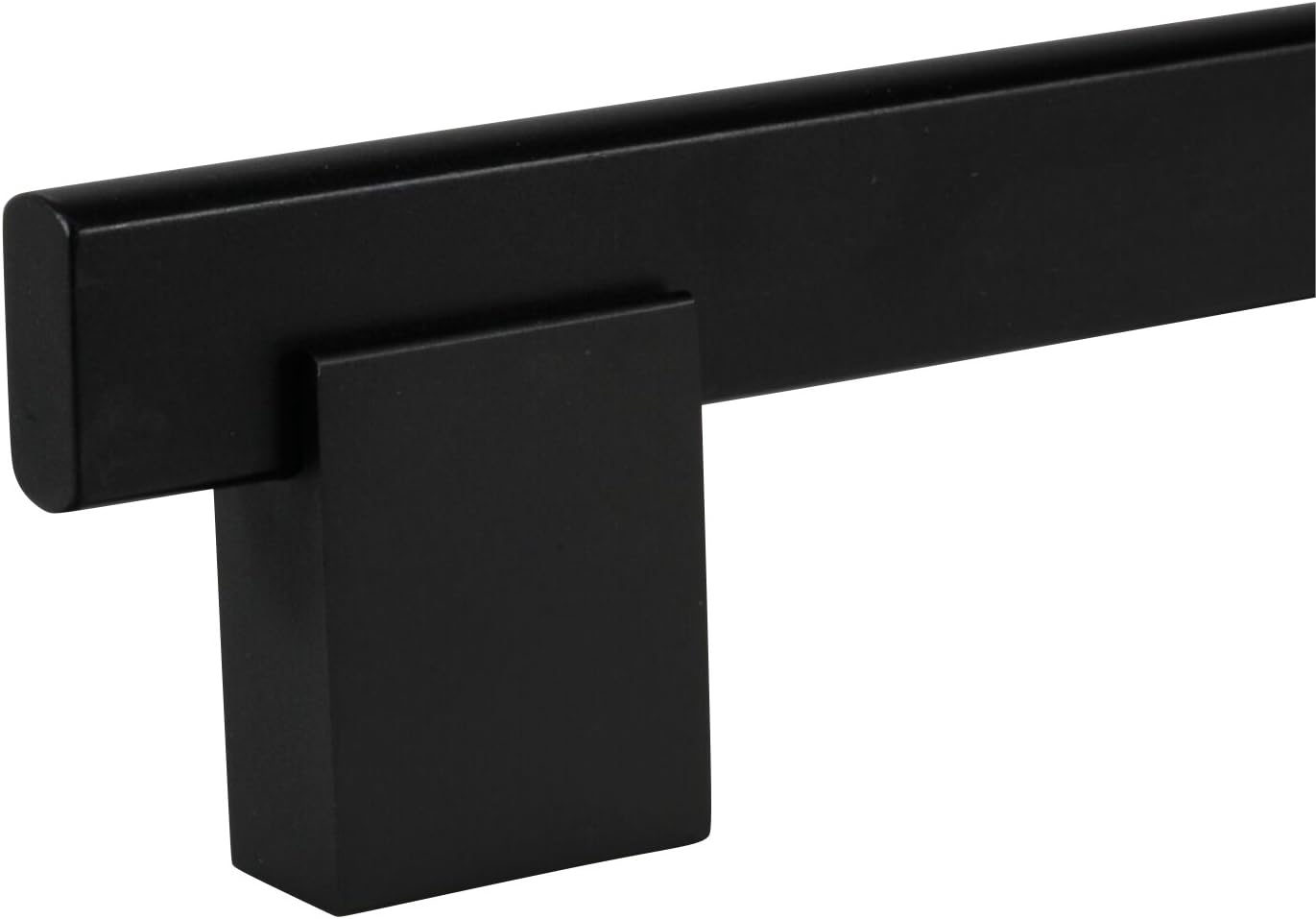 25 Pack Rok Hardware 3" Center Matte Black Kitchen Cabinet Drawer Door Handle Pull 4-1/4" Length