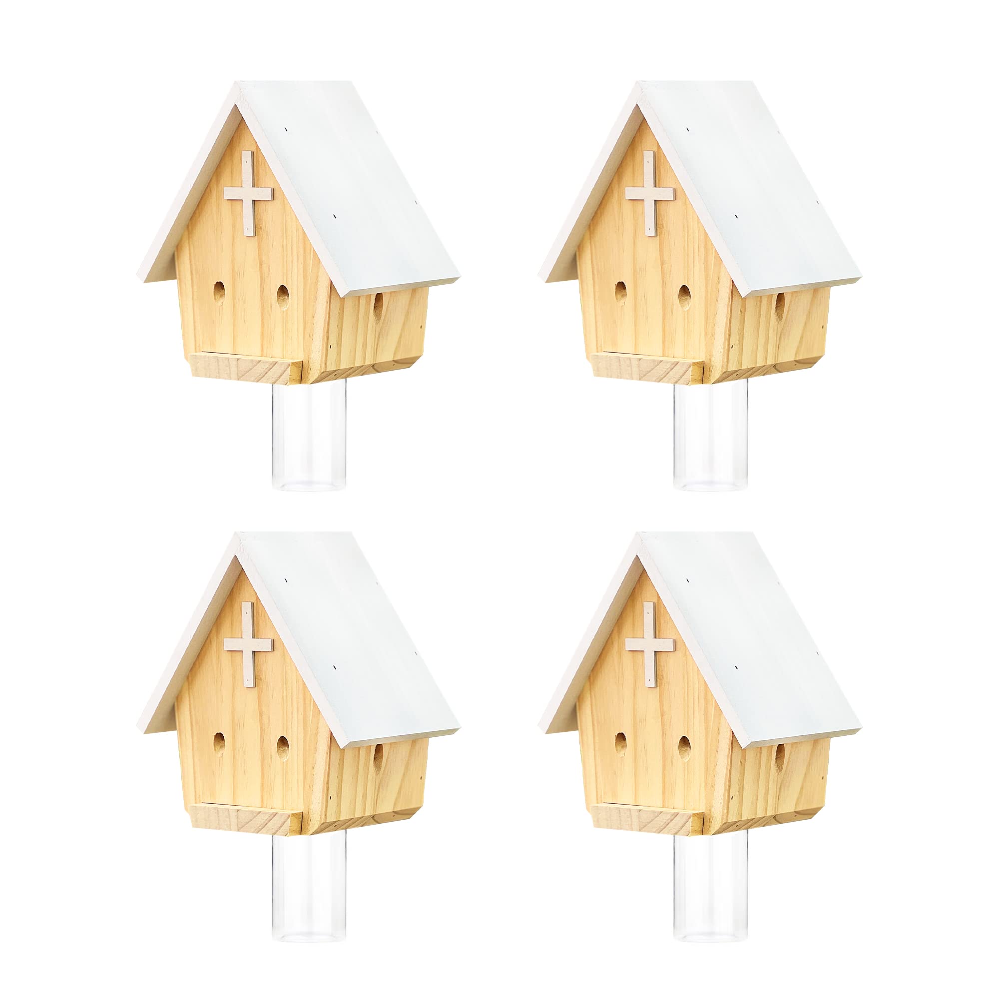 Pièges à abeilles extérieurs en bois pour stopper les nuisibles autour de la table