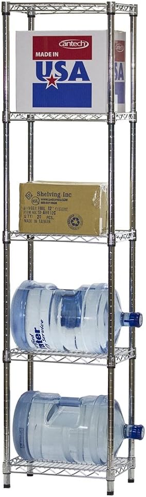 Blасk Frіdау - 60% оƒƒ 12 d x 18 w x 54 h Chrome Wire Shelving with 5 Shelves