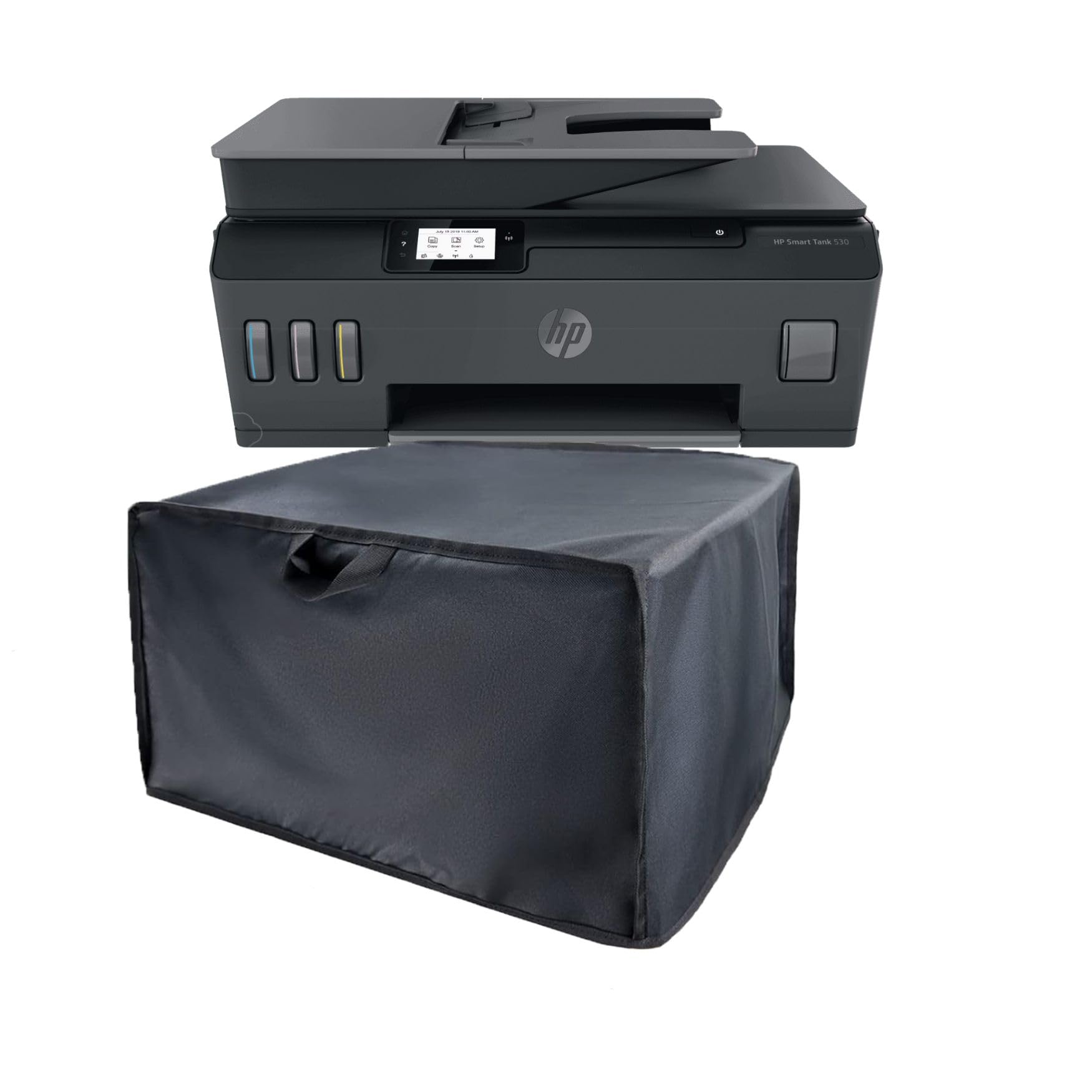 Printer Dust Cover Compatible for HP Smart Tank 530,Premium Nylon, Water-Resistant, Durable, Anti-Static Protection for Home & Office Printers (Dorca)- Black (B0DJ1KGQKN) Amazon Price History, Amazon Price Tracker