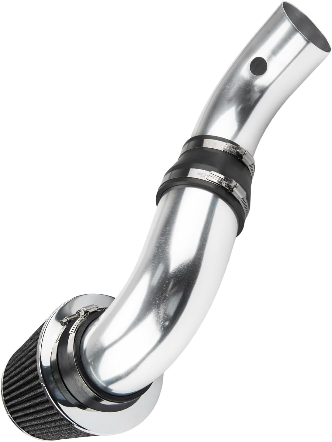 SIZZER Cold Air Intake Direct Fit 1996-2004 Chevy S10 4.3L V6 w/Filter Air Intake System Increase Horse Power and Torque - Black