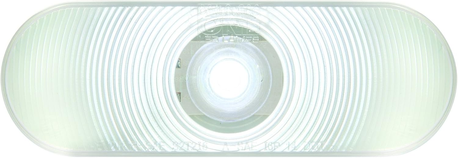 Optronics BUL002CBP One 6" Oval Sealed DOT LED Back-Up Light