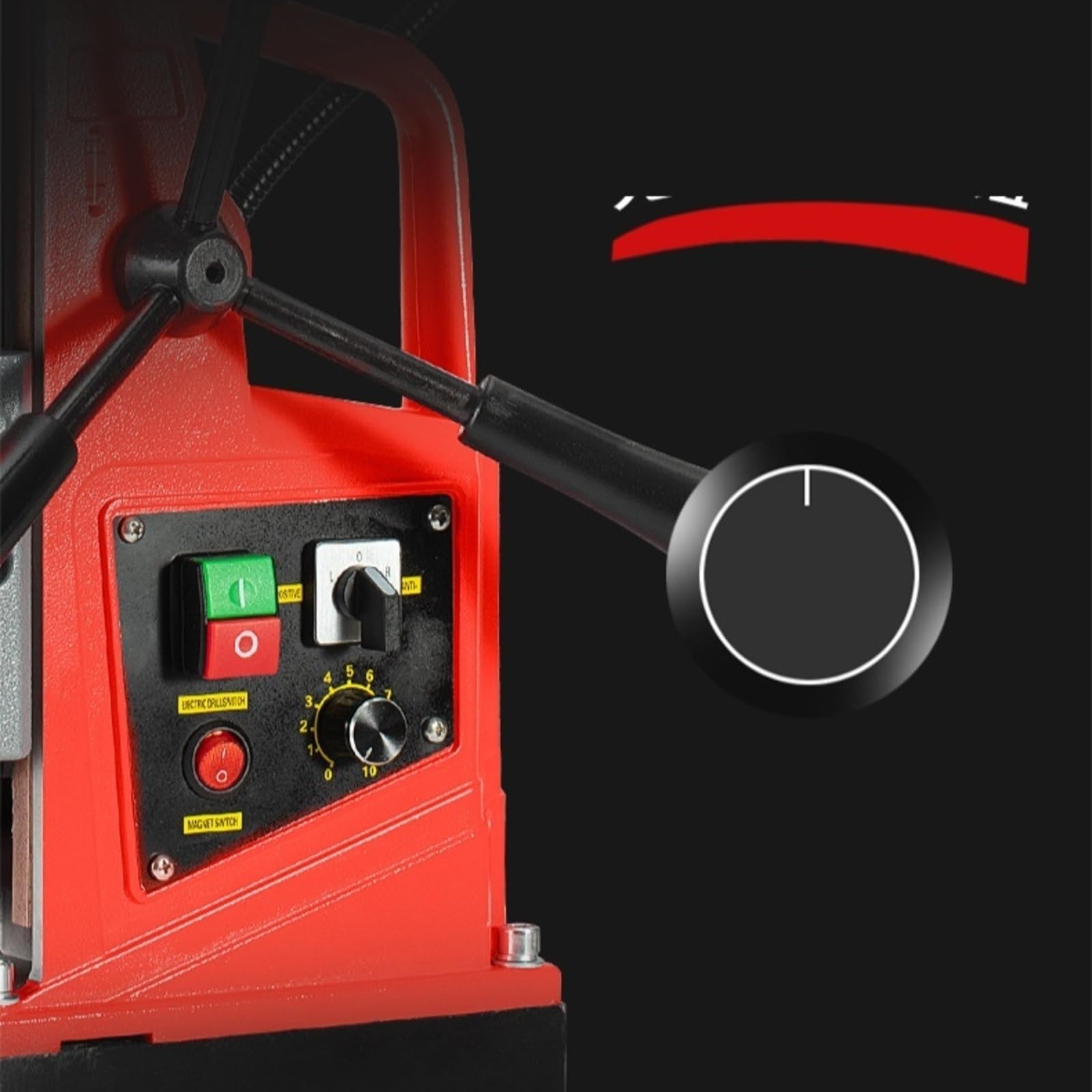 Taladro Magnético, Prensa de taladro magnético, perforadora portátil núcleo 1350W para herramienta Industrial trabajo Metal