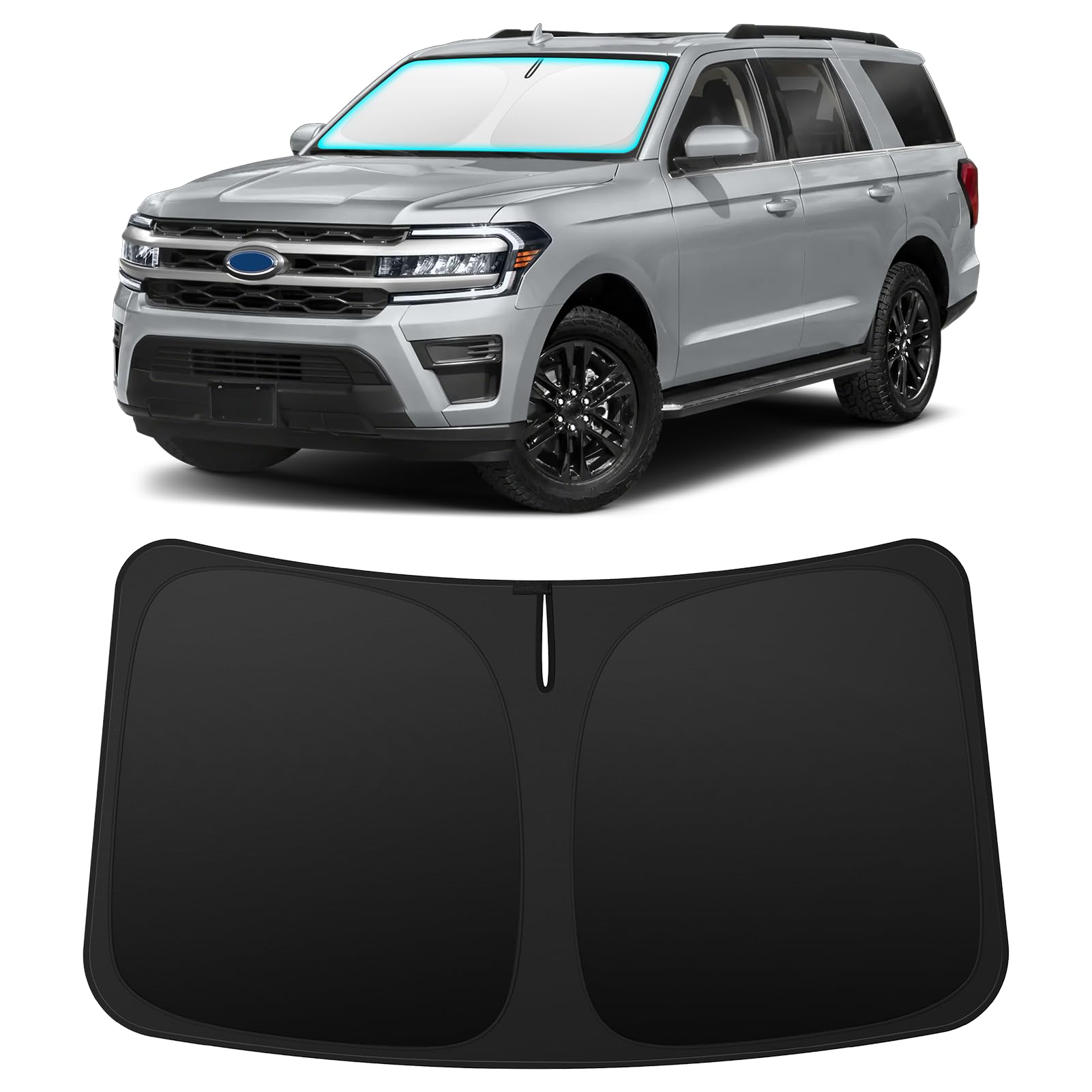 INSAUTO Custom Fit Windshield Sun Shade for Ford Expedition 2018-2025