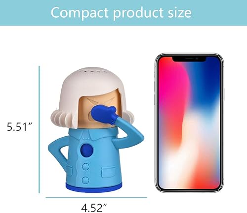 Miniatura 7 de Limpiador de microondas de vapor Angry Mama • Fácil de limpiar en minutos• Herramienta de limpieza de cocina• Vinagre y agua• Dispositivo para el