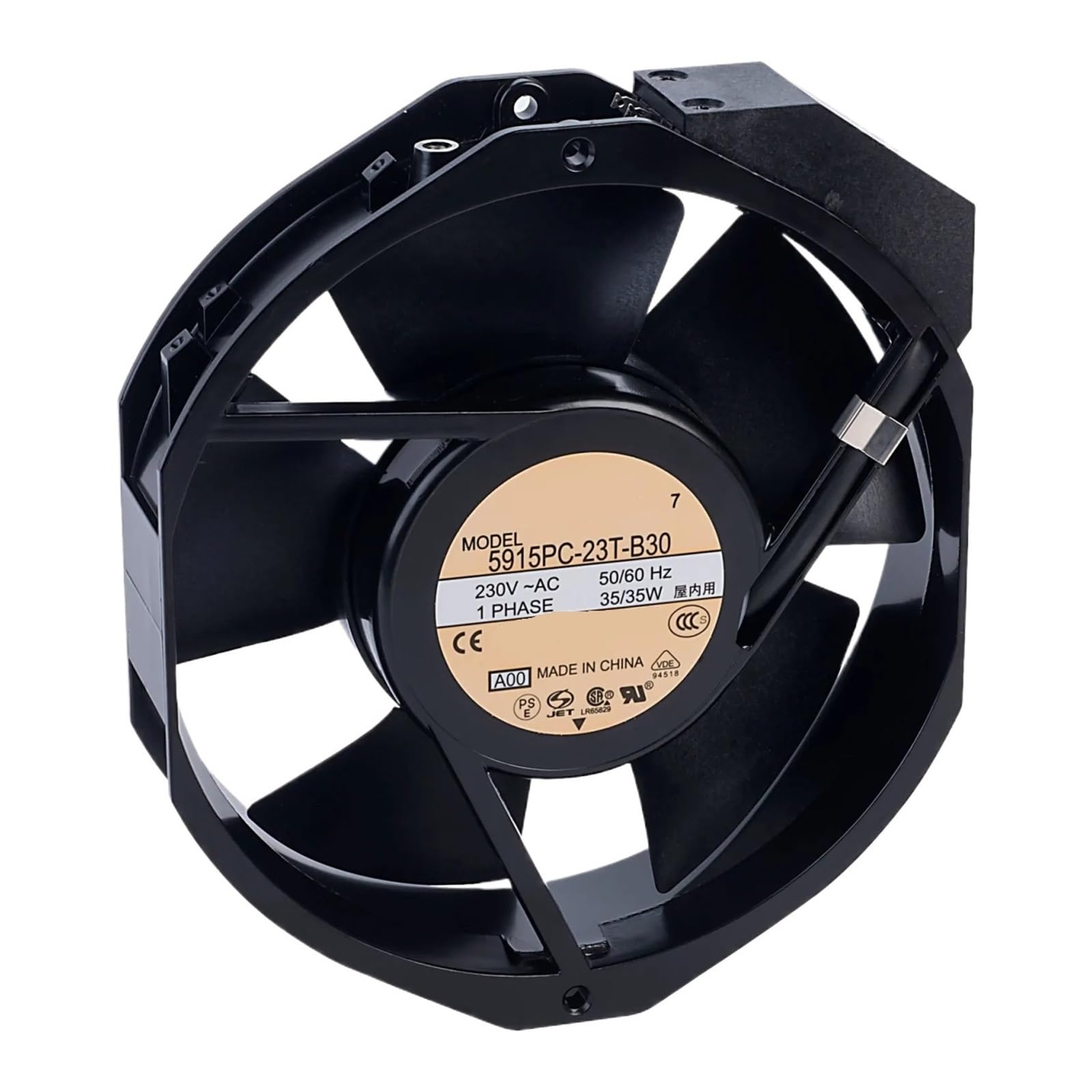 FSBNMNXPQ Cooling Fan 5915PC-23T-B30 AC 230V 35W 17CM 17238 172X150x38mm 2 Terminals