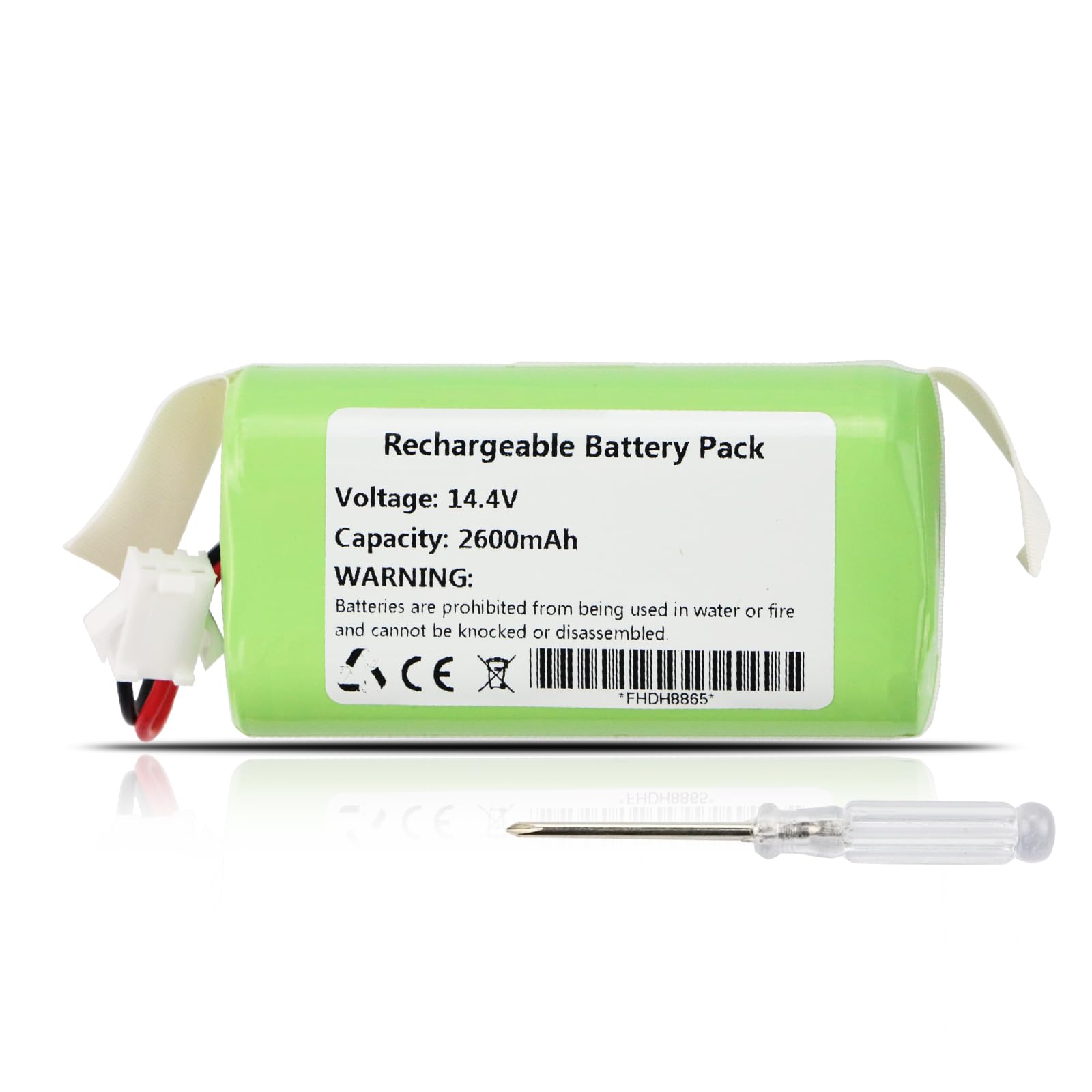 ANTIEE Vacuum Remplacement Battery for Lefant M210 M210B M210P M213 M213S Robot Cleaner Aspirateurs Battery 14.4V 2600mAh with Tool