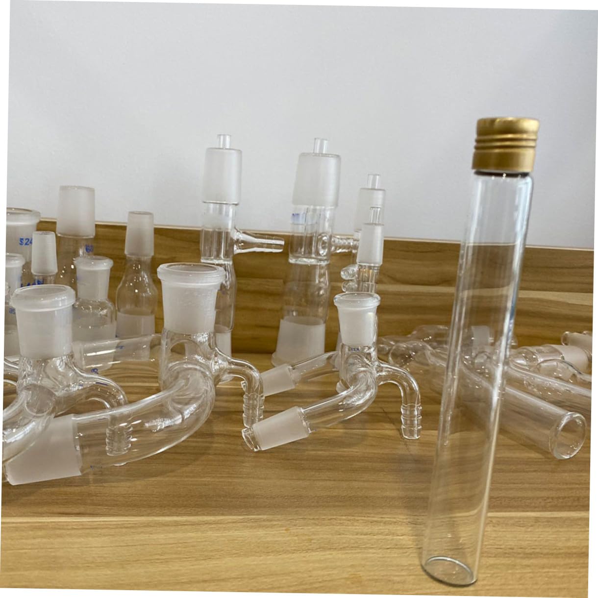 Luxshiny 20pezzi Pz Provette Trasparenti Con Tappi Vite Provetta Da Laboratorio Per Campioni Misurazioni Precise e Alta Trasparenza e Chimicamente Sicura