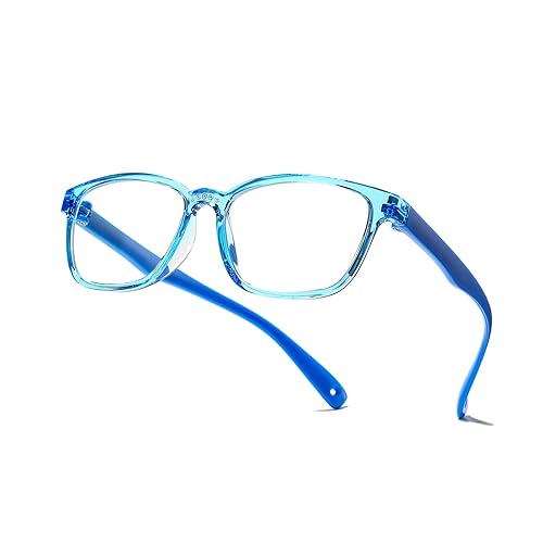 AZorb Kids Blue Light Blocking Glasses, Soft TR Frames Anti