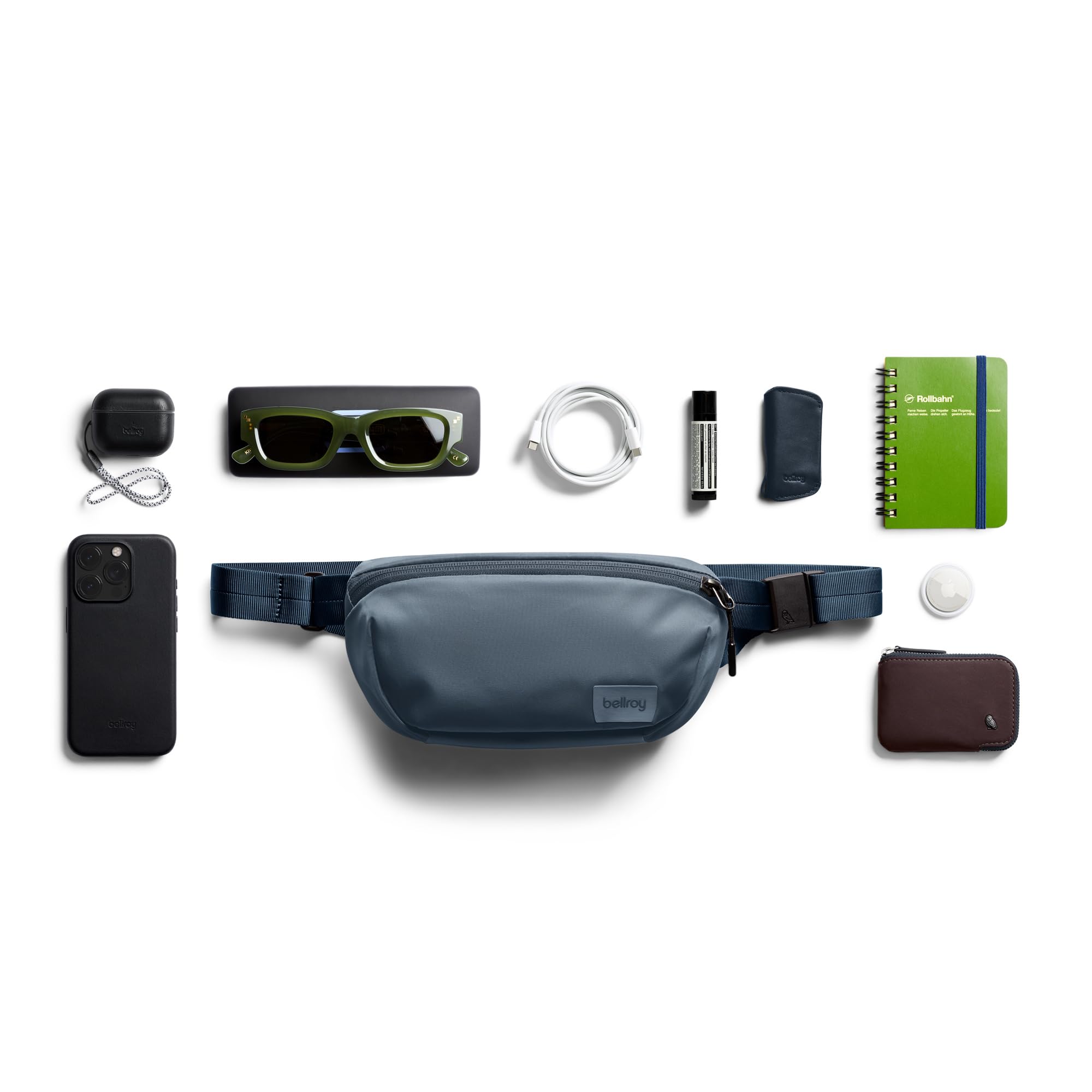 Bellroy Laneway Belt Bag (borsa a tracolla versatile, marsupio) - BlueSteel