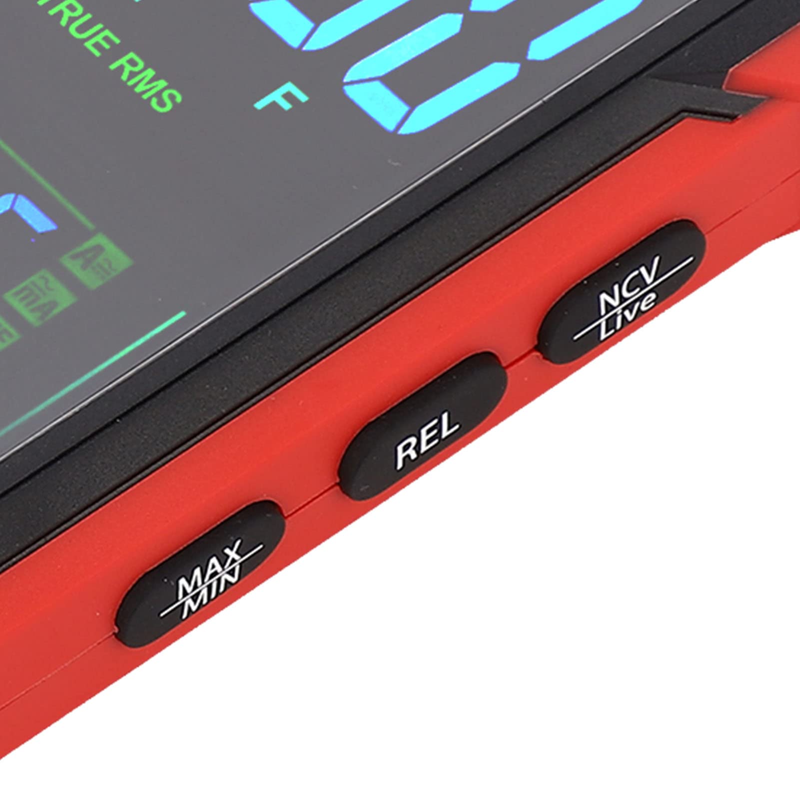 Cocoarm Multimètre Numérique, Multimètre Tactile Intelligent ABS, Style Rechargeable, Grand écran LCD, Test de Fil Sous Tension NCV, 9 V 1832 F pour les Techniciens de Contrôle électrique à Domicile