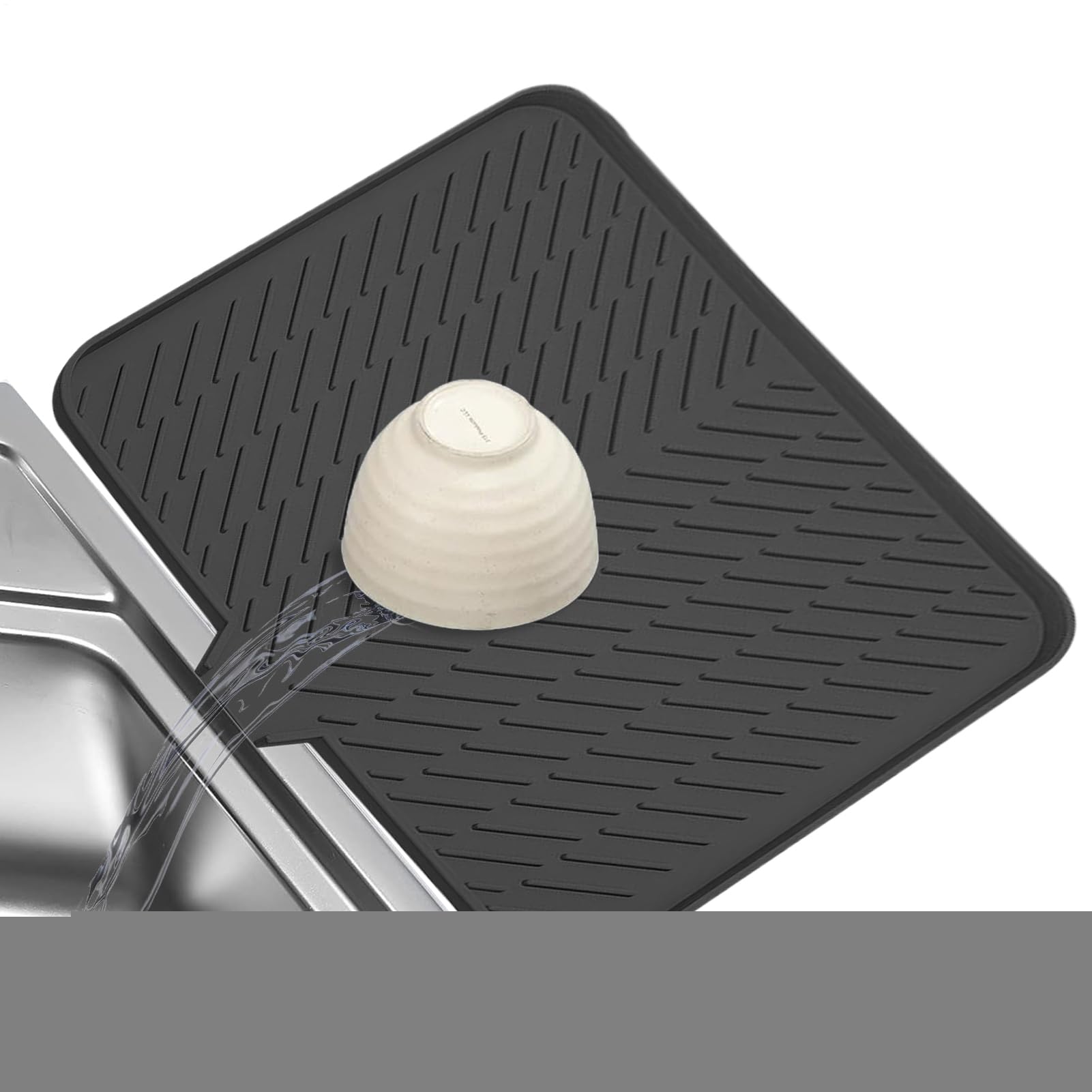 Alfombrilla de silicona resistente al calor que protege tu encimera y seca rápido tus tazas