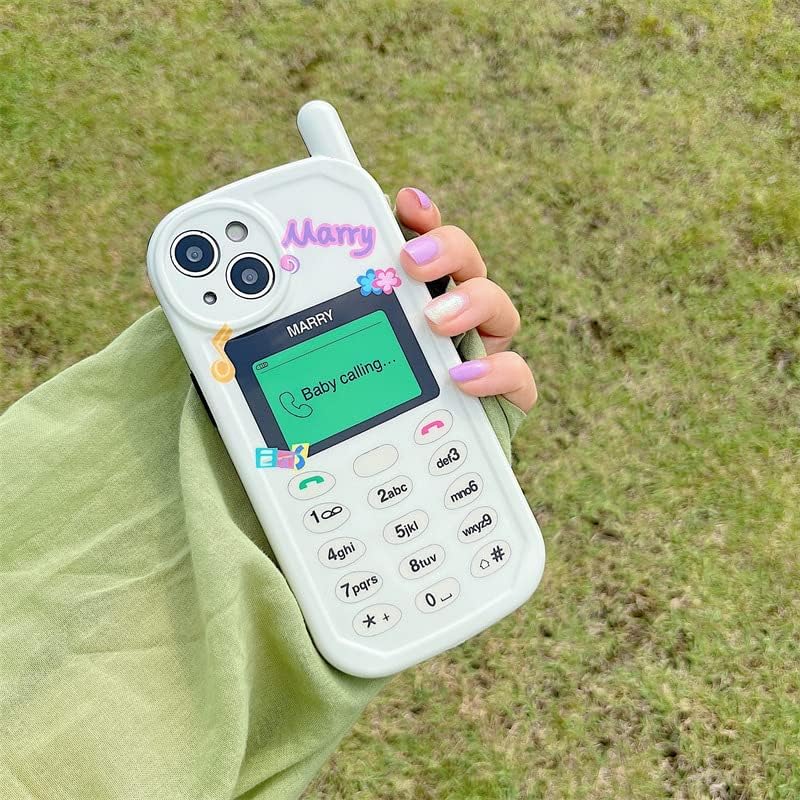 Miniatura 2 de Funda estética para teléfono Y2k Anime para mujer, compatible con iPhone 14 Pro Max (B-1, iPhone 14)