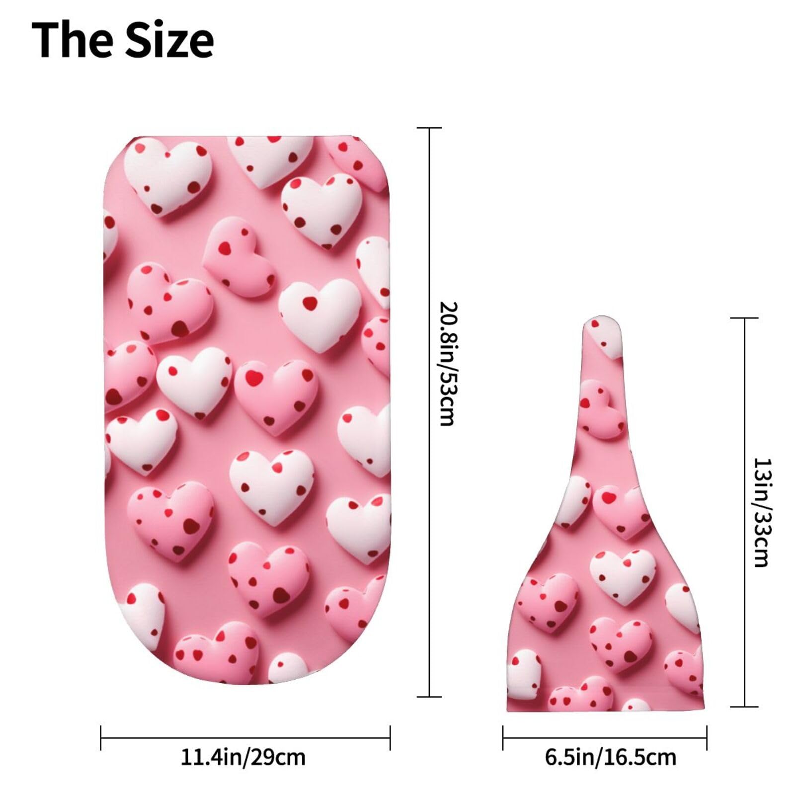3d Cuore Swaddle Coperta E Cappello Set Per Neonati Avvolgere Accogliente Per Neonati Bambino Comfort 29x53 cm