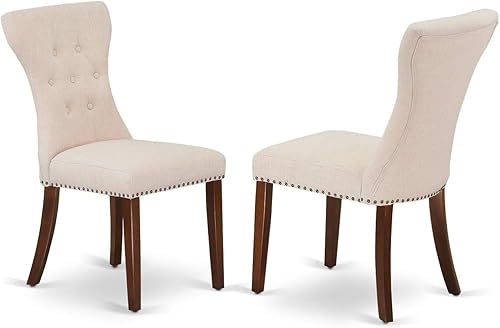 Miniatura 6 de East West Furniture NFGA5-MAH-32 Juego de comedor