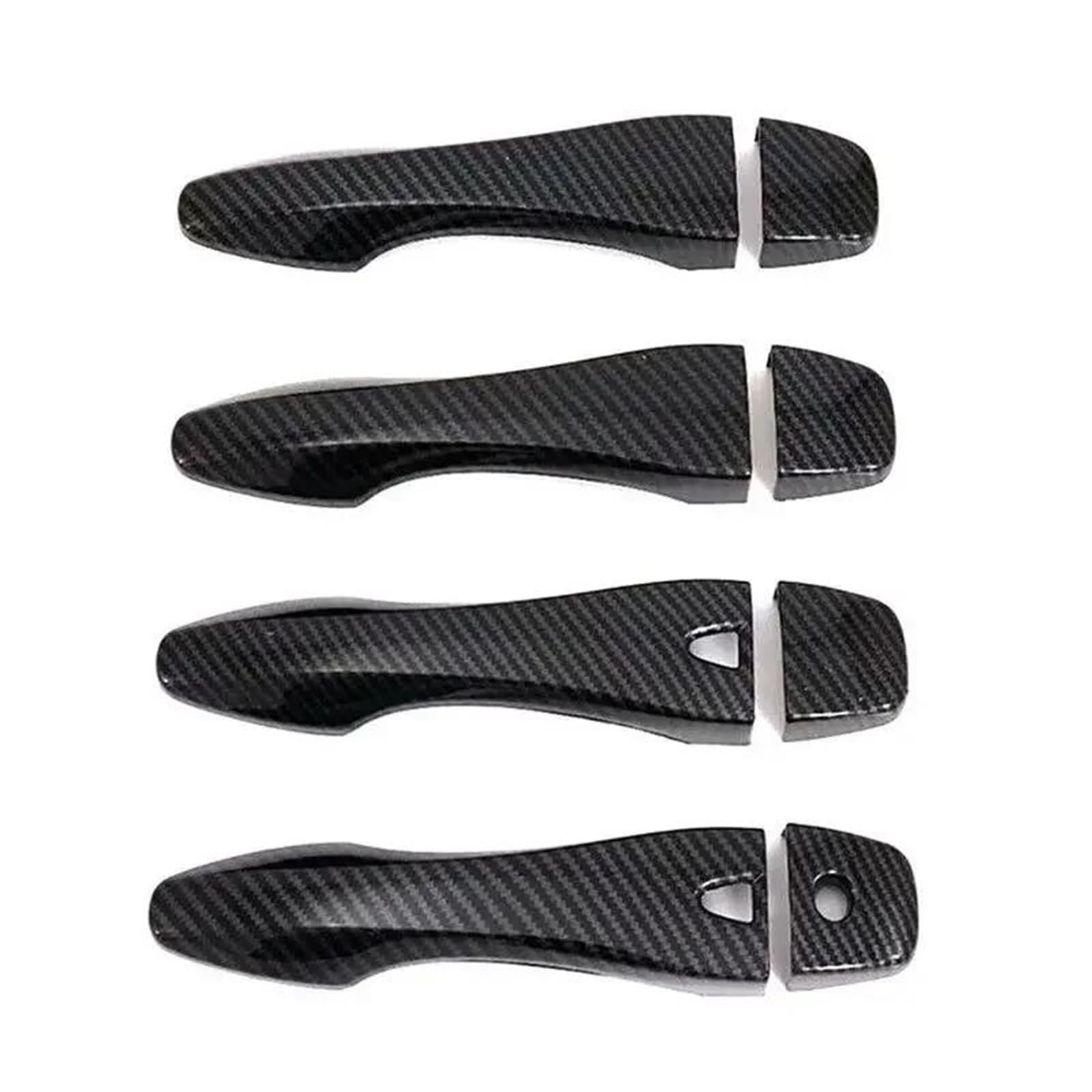 Hjkdsz Carbon Car Door Protection Car Fiber Exterior Door Handle Moulding Cover Trim Sticker Decor For Nissan For Altima 2013-2018(Carbon)
