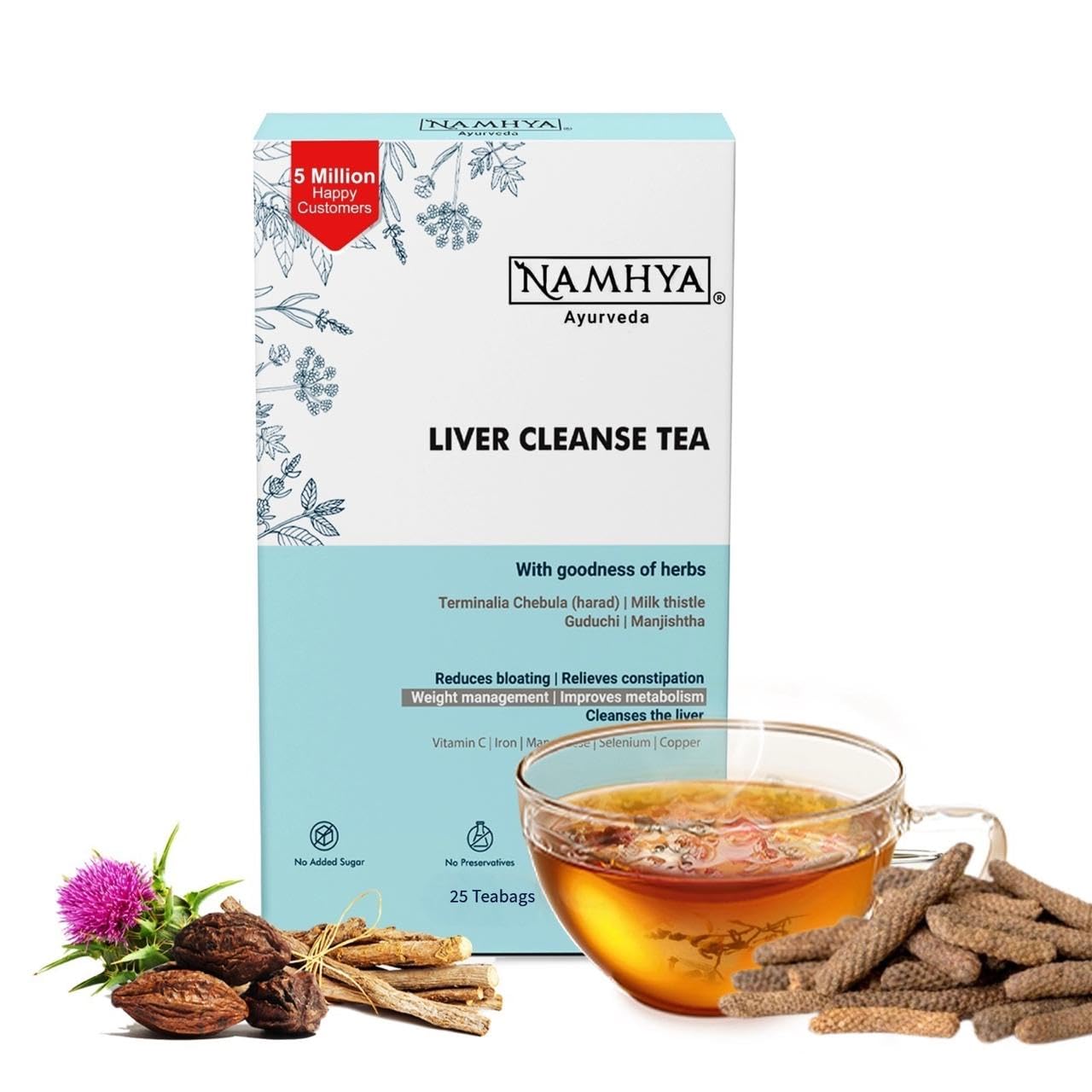 buy now Namhya Liver Cleanse Tea with Harad & Milk Thistle | buy now Namhya Liver Cleanse Tea with Harad & Milk Thistle |