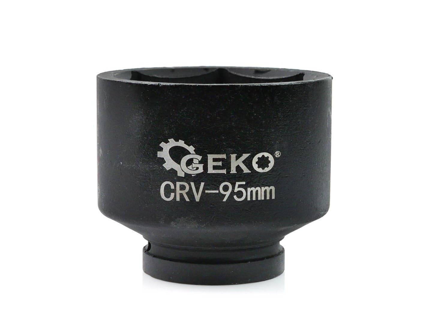 BSD Vaso de impacto 1" 95mm en acero CrV de alta resistencia para trabajos pesados con llaves de impacto de alto par.