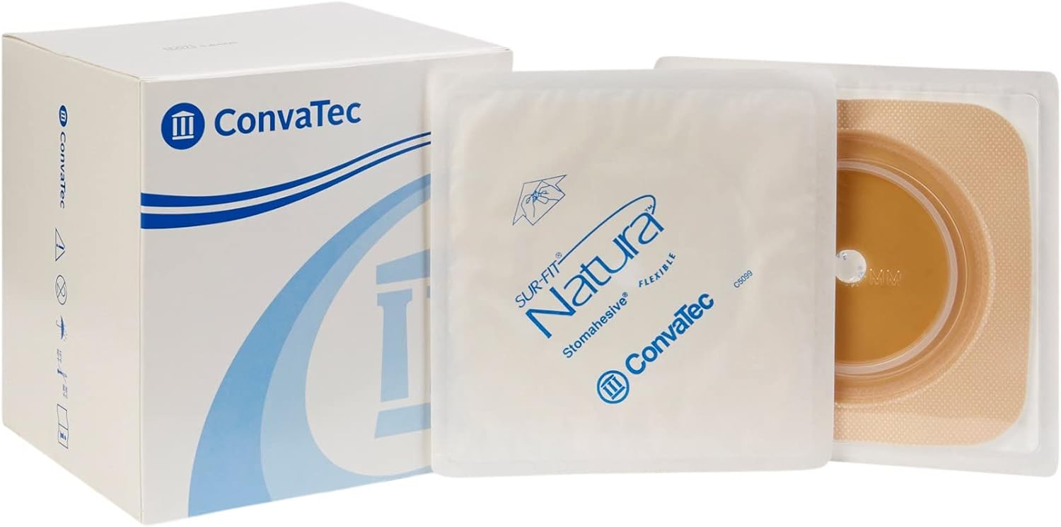 ConvaTec SUR-FIT Natura stomahesive Cut-to fit Skin Barrier, 10 Count