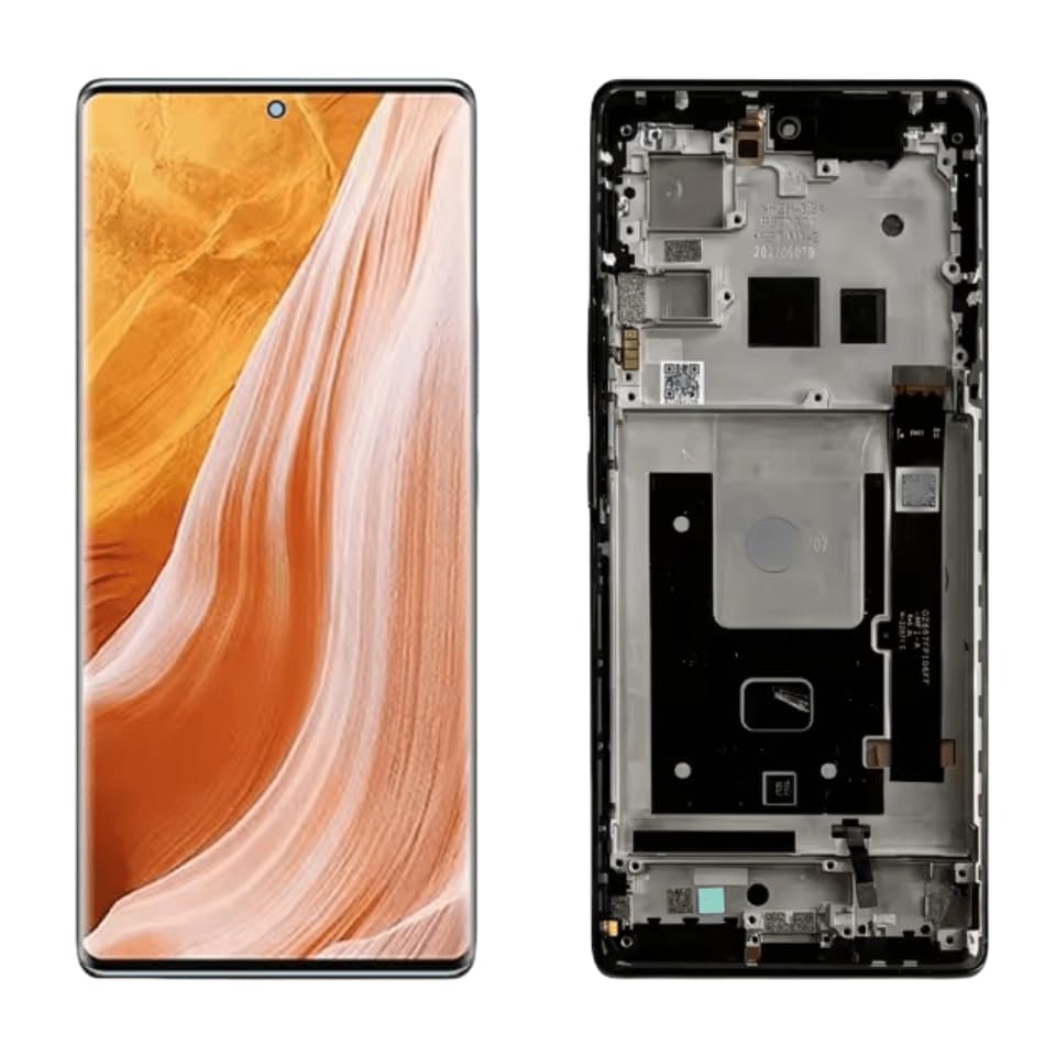 ZTE Axon 40 Pro Écran LCD tactile réparer affichage défectueux avec cadre