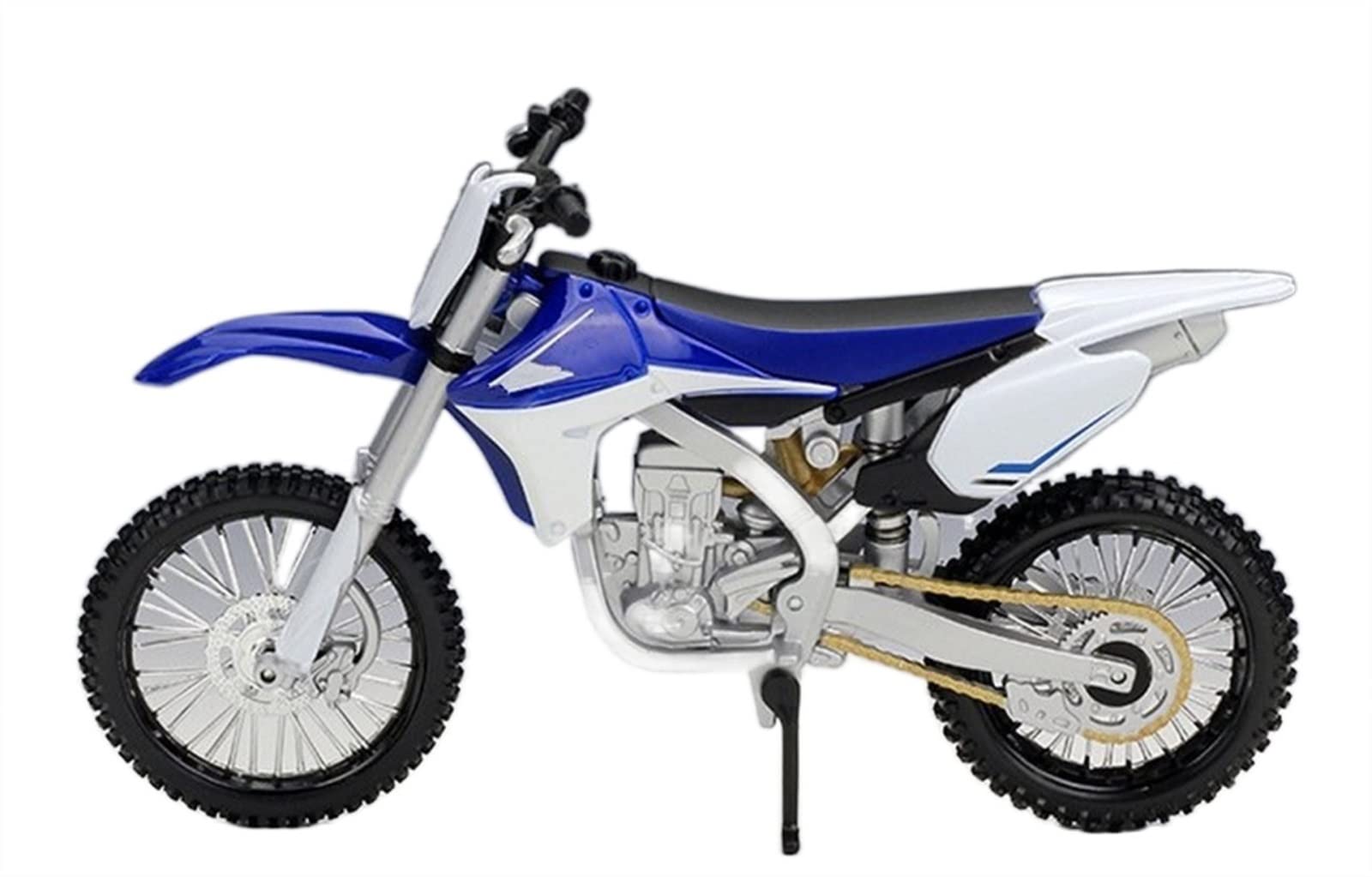 Moto de Juguete para Yamaha YZ 450 F, Modelo De Motocicleta Metal Fundido A Presión, Regalo Cumpleaños 1/12